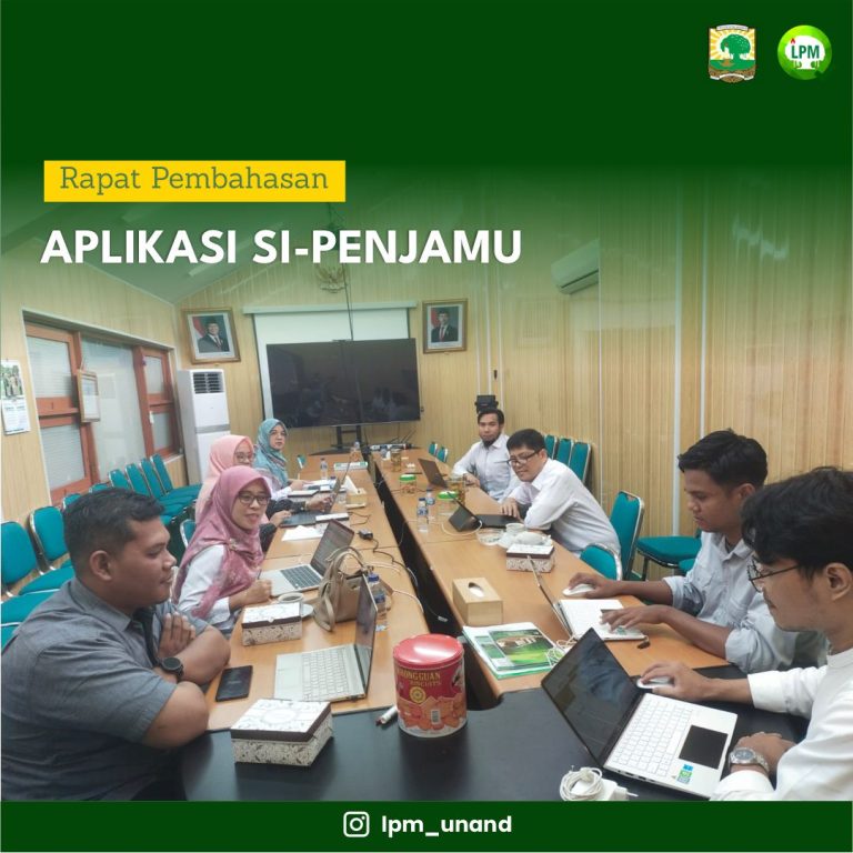 Rapat Pembasahan Aplikasi SI-Penjamu