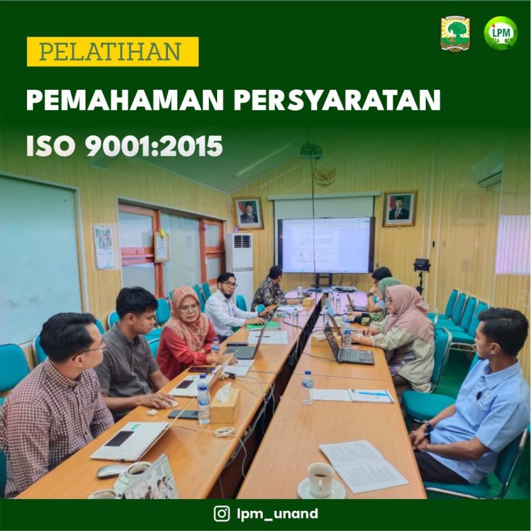 Pelatihan Pemahaman Persyaratan ISO 9001