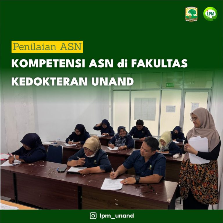 Penilaian Peserta Kompetensi ASN di Fakultas Kedokteran Unand