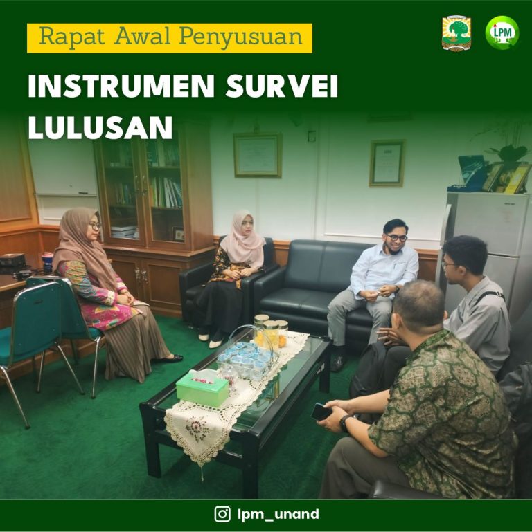 Rapat Awal Penyusuan Instrumen Survei Lulusan