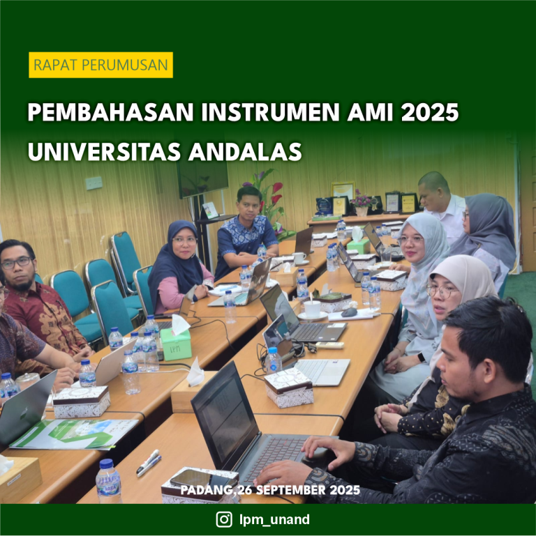 Rapat Pembahasan Instrumen AMI 2025