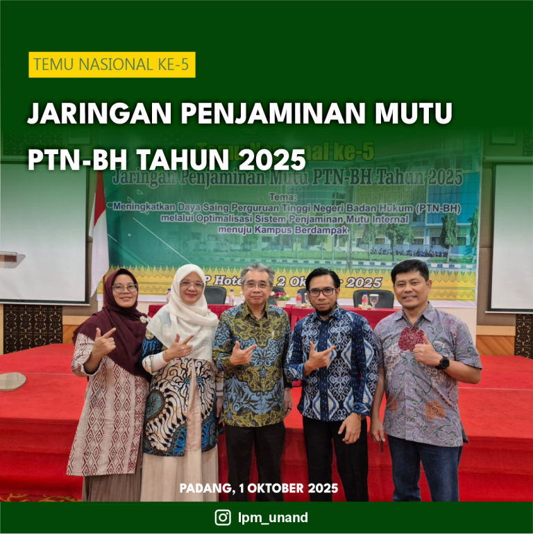 Temu Nasional ke-5, Jaringan Penjaminan Mutu PTN-BH Tahun 2025