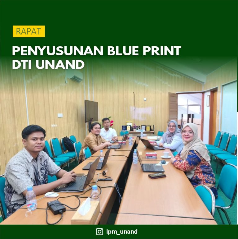 Rapat Penyusunan Blue Print DTI UNAND