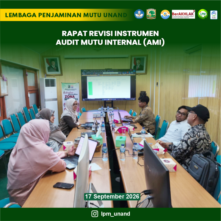 Rapat Revisi Instrumen AMI